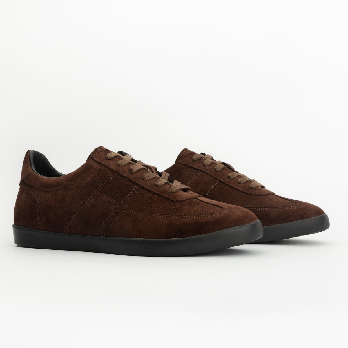 Sneakers ARROW en daim marron