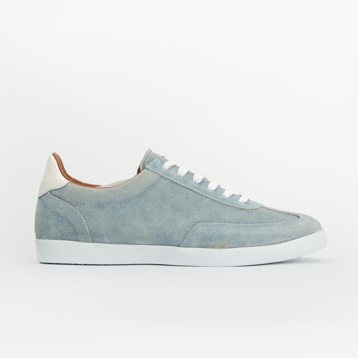 Sneakers ARROW en daim bleu