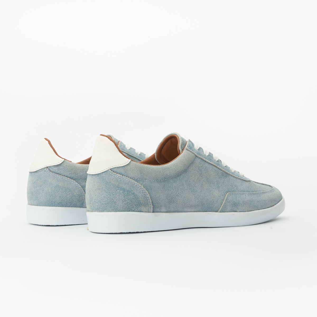 Sneakers ARROW en daim bleu