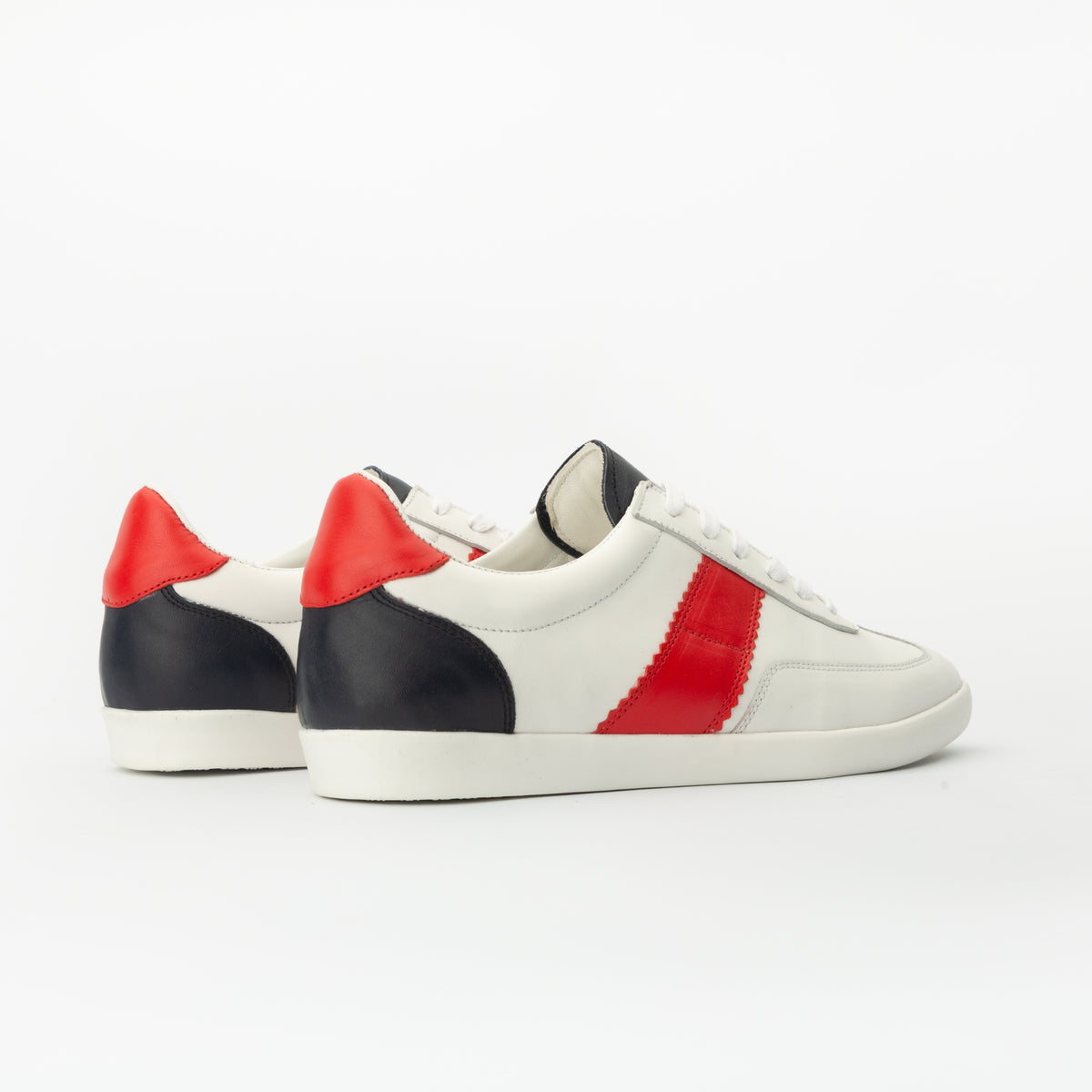 Sneakers ARROW en cuir blanc Men & Panda