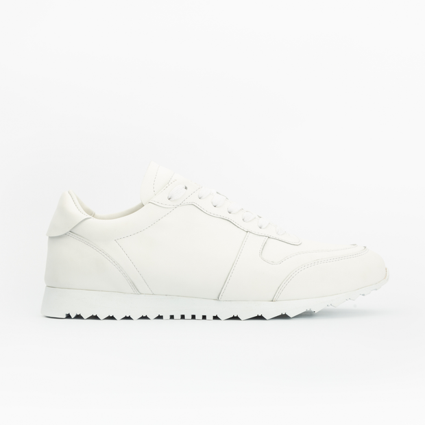 Sneakers RUNNER en cuir blanc Men & Panda