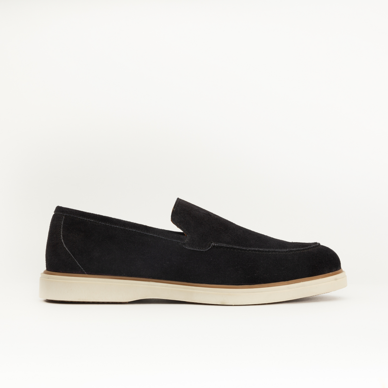 Mocassins en daim bleu Men & Panda