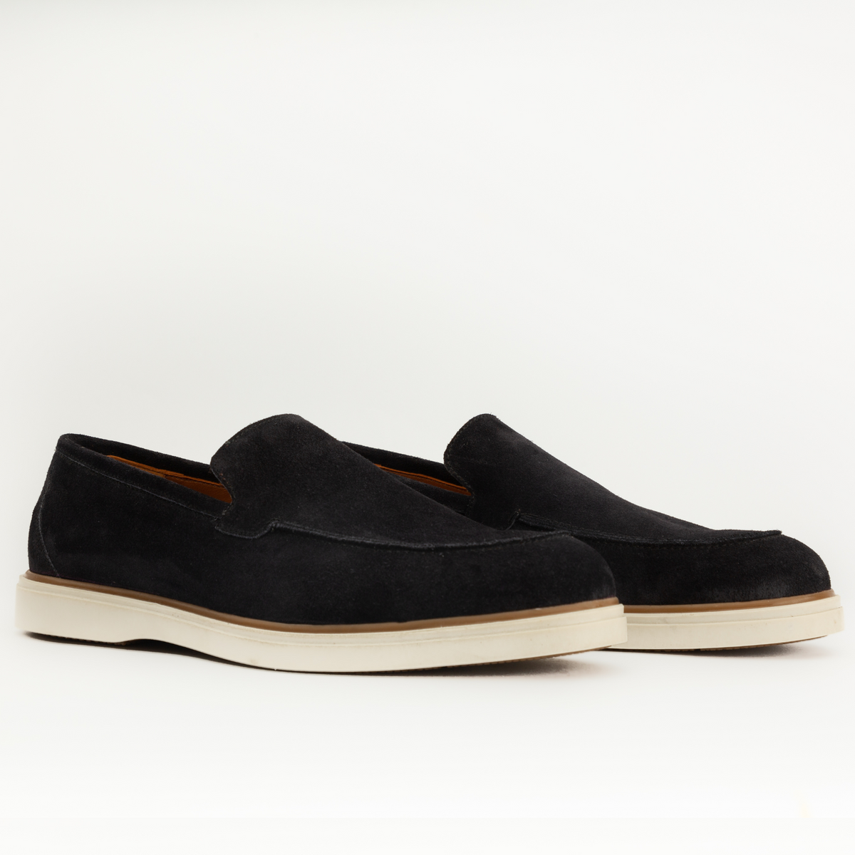 Mocassins en daim bleu Men & Panda