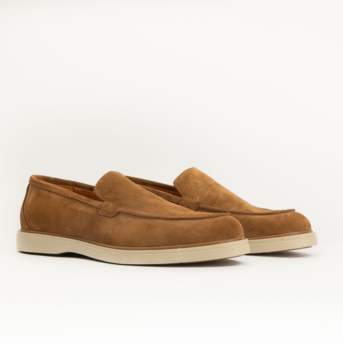 Mocassins en daim beige Men & Panda