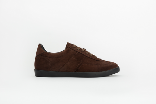 Arrow Sneakers in Brown suede