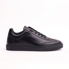 Sneakers BLAKE en cuir noir