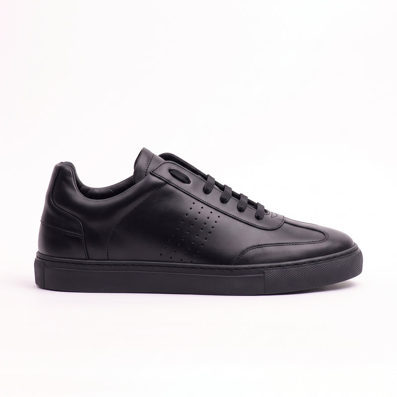 Sneakers BLAKE en cuir noir Men & Panda
