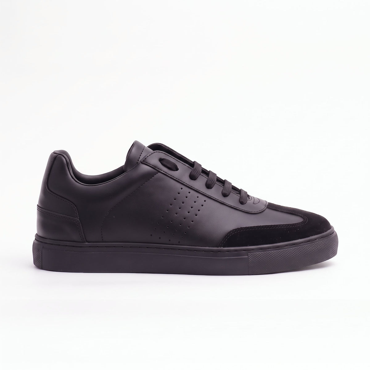 Sneakers BLAKE en cuir et daim noir Men & Panda