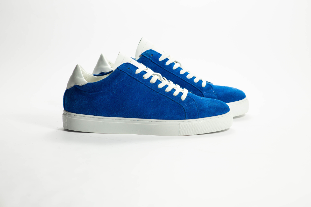 GHOST sneakers in blue suede