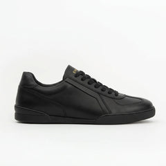 Sneakers RETRO en cuir noir