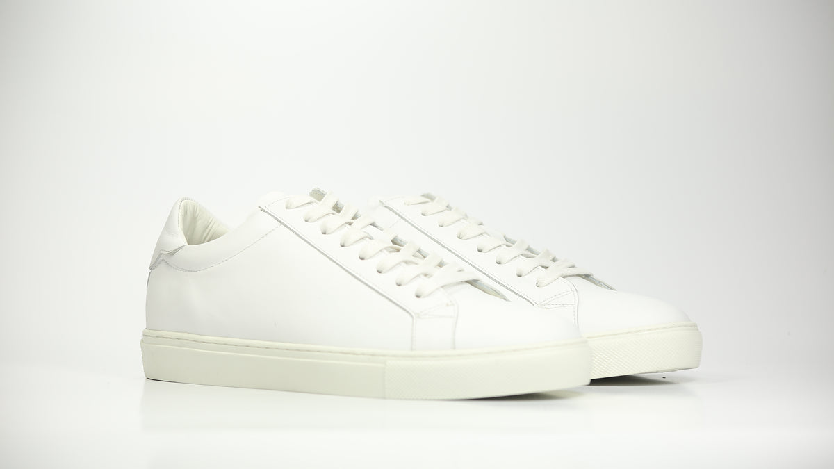 GHOST sneakers in white leather