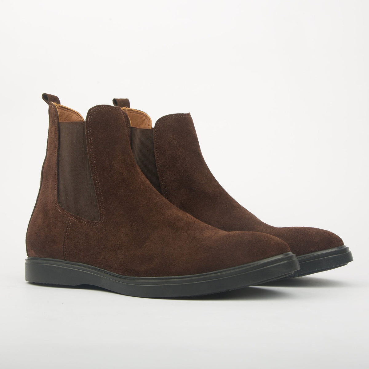 bottine Chelsea en daim marron Men & Panda