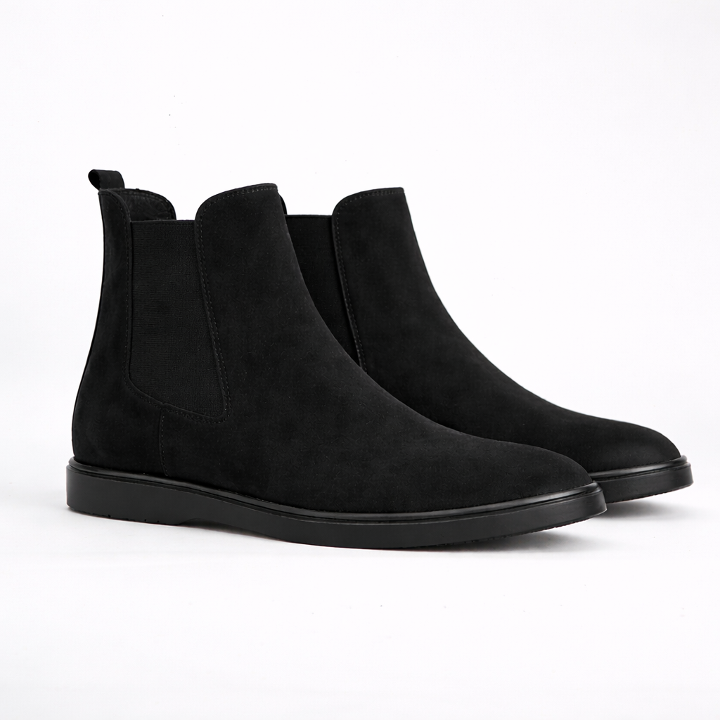 Bottine Chelsea daim noir Men & Panda