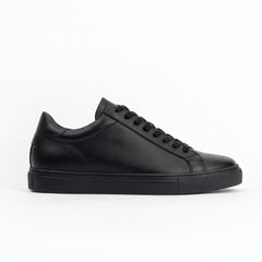 Sneakers GHOST en cuir noir