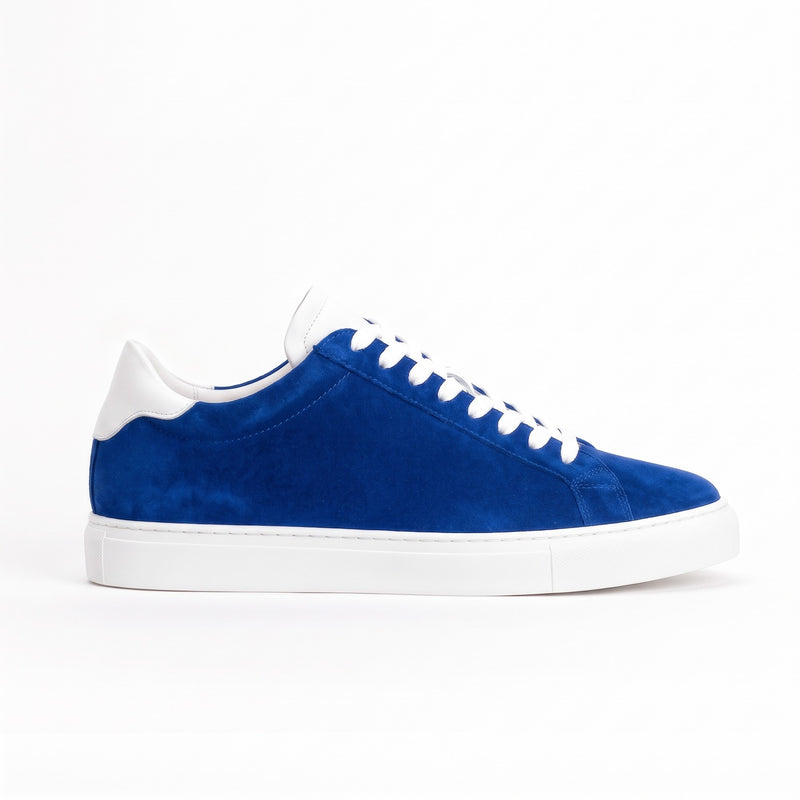 Sneakers GHOST en daim bleu électrique Men & Panda
