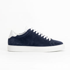 Sneakers GHOST en daim bleu marine