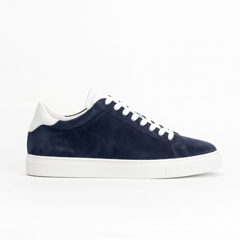 Sneakers GHOST en daim bleu marine Men & Panda