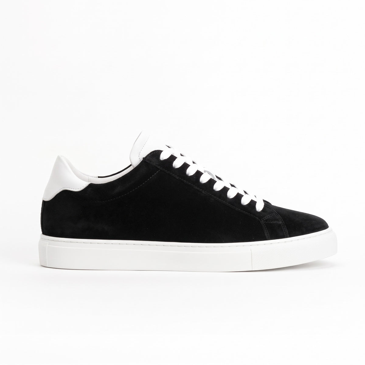Sneakers GHOST en daim noir et blanc Men & Panda
