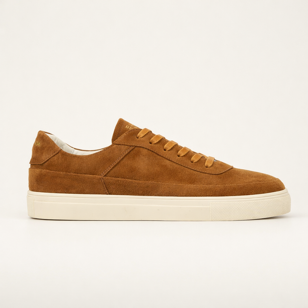 Sneakers SATURNE en daim cognac Men & Panda