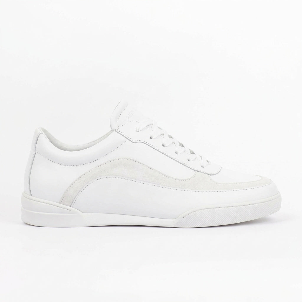 Sneakers WAVES en cuir blanc Men & Panda